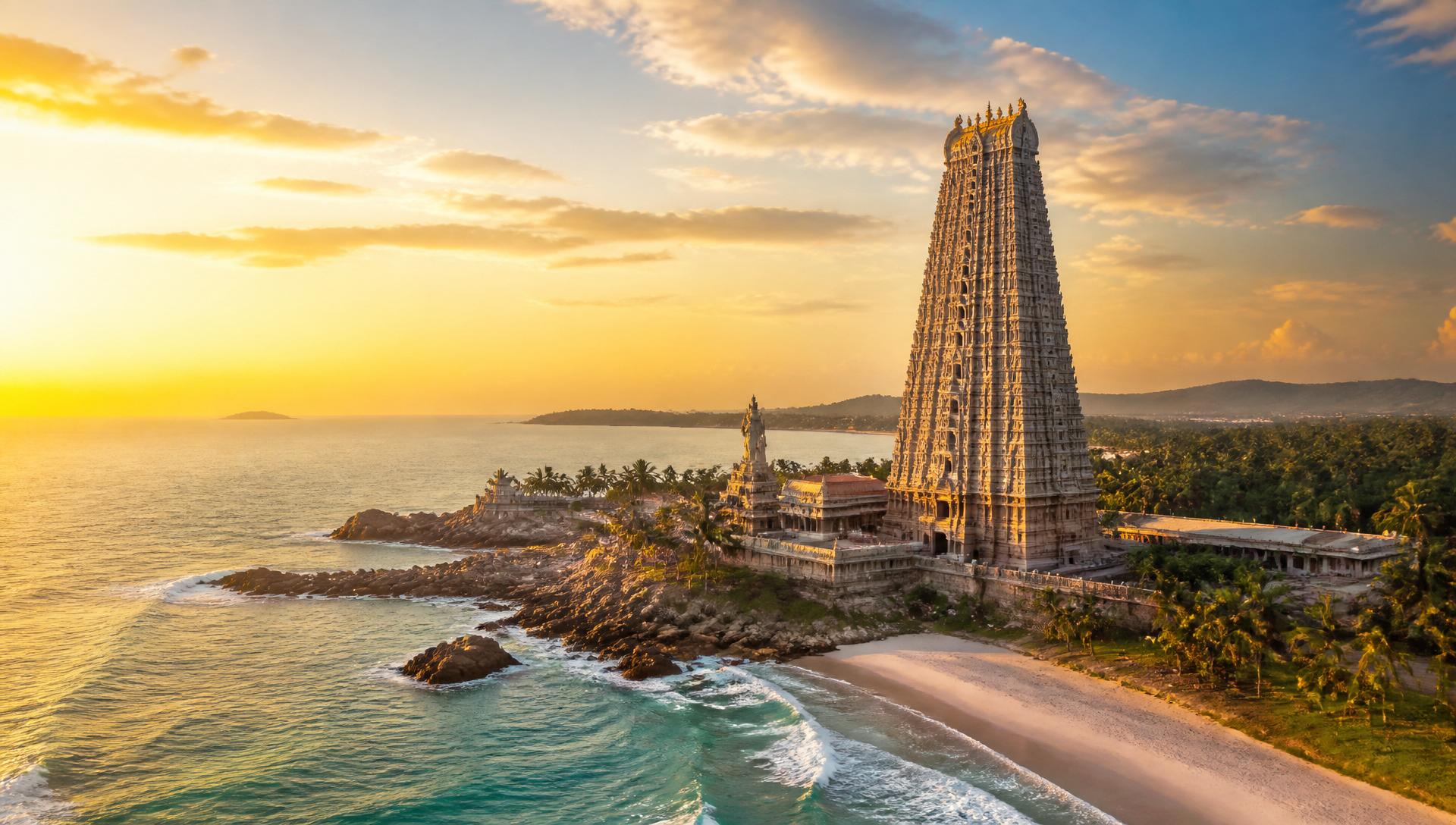 Murudeshwara Scuba Diving — Temple shores and turquoise underwater worlds.